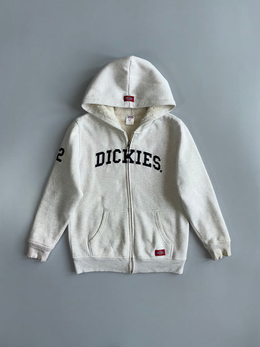 Dickies Arch Logo Sherpa-Lined Zip Hoodie (S)