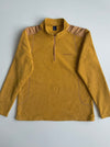 Mont-bell Mustard Fleece Quarter Zip Pullover (M)