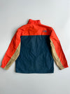 The North Face HyVent Tricolor Colorblock Hooded Windbreaker Jacket (L)