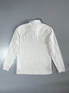 Polo Ralph Lauren White Embroidered Long Sleeve Rugby Shirt  Size (M)