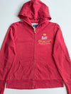 Polo Jeans Co. Ralph Lauren Crest Logo Zip Hoodie – Red (M)