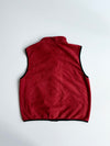Jack Wolfskin Reversible Fleece Zip-Up Vest – Maroon (L)