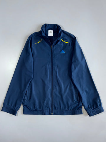 Adidas | Track Jacket | Navy/Yellow (M)