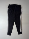 Adidas Black 3-Stripes Fleece Joggers  (W:32) (L:37)