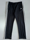 Adidas Black White 3-Stripe Track Pants (W:30|L:39)