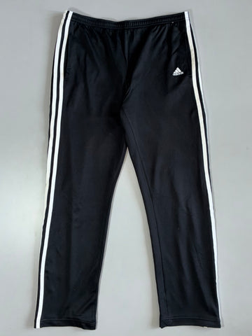 Adidas Black White 3-Stripe Track Pants (W:30|L:39)