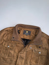 Faux Sued Leather Jacket (M)