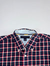 Tommy Hilfiger Navy Plaid Shirt (M/L)