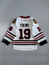Reebok NHL Chicago Blackhawks #19 Captain Hockey Jersey
White Official Licensed (XS)