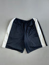Starter Navy Mesh Basketball Shorts Elastic (W:28|L:22)