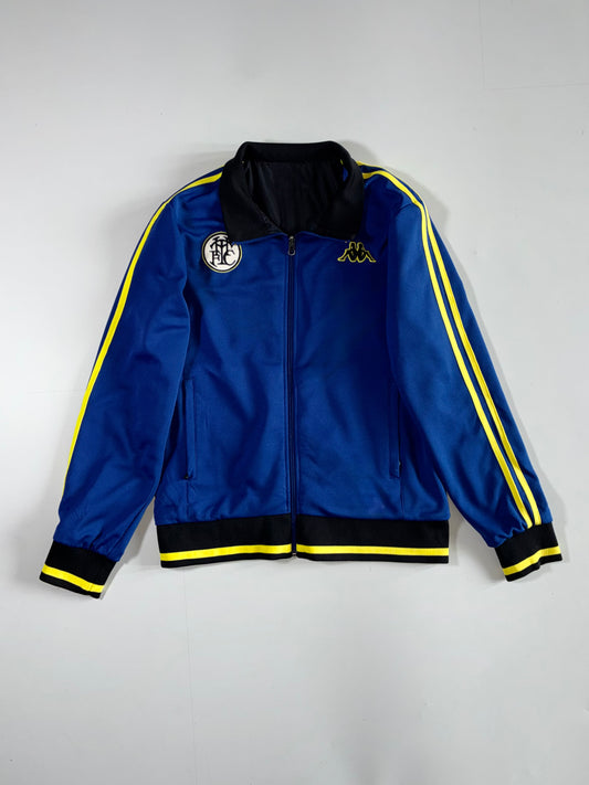 Kappa x Tottenham Hotspur Reversible Track Jacket – Blue/Black/Yellow (M/L)