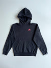 Adidas Sport Small Logo Pullover Hoodie – Black (S)