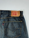 Levi’s 501 Dark Rinse Straight Jeans (W:38|L:41)