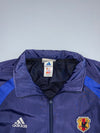Adidas JFA Japan National Football Team Colorblock Nylon Training Windbreaker Jacket Navy (XL/2XL)