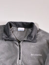 Columbia Grey Two-Tone Quarter Zip Fleece  (M)