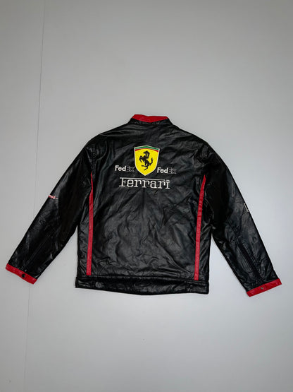 Z F1 Racing Jacket Original Leather Jacket (RARE FIND) (M/L)