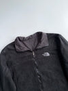 The North Face Denali Reversible Jacket | Black Fleece / Black Nylon Shell | (XL)