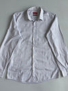 Hugo Boss “Hugo” Slim Fit Micro-Pattern Dress Shirt – Grey (S/M)