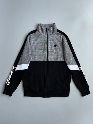 Le Coq Sportif | Track Jacket Grey Black | (S)
