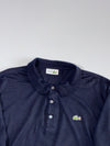 Vintage Chemise Lacoste Long Sleeve Polo Shirt – Navy (2XL)