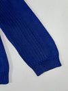 Tommy Hilfiger Blue Ribbed Full-Zip Sweater (M)