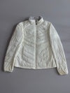 The North Face Ivory Puffer Jacket – Faux Fur Lined Collar Women's (M)