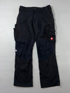 Engelbert Strauss Black Multi-Pocket Cargo Work Pants (W:36) (L:44)