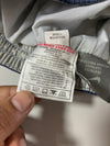 Y2K Nike Navy Nylon Track Pants with Reflective Hem (W:26) (L:42)