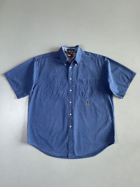 Tommy Hilfiger Chambray Crest Shirt (XL/2Xl)