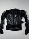 CE Rated Full Body Motocross Armor Jacket Black (S)