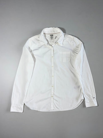 Hilfiger Denim Classic Long Sleeve Button-Up Shirt – (S)