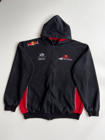 Red Bull Racing Infiniti Geox Zip-Up Hoodie – Black & Red (2XL/3XL)
