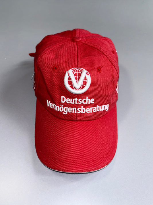 Michael Schumacher Ferrari F1 Cap numbered, year 2000 (Adjustable)