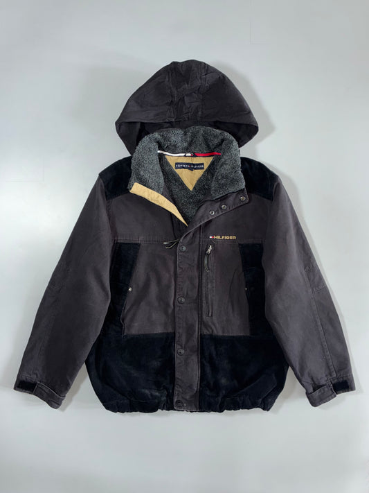 TOMMY HILFIGER | Hooded Sherpa-Lined Jacket (Xl)