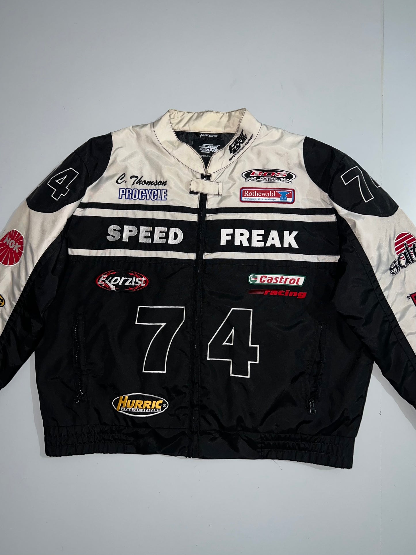 !                      Nascar x Vintage, Super (RARE) Racing Jacket (2XL/3XL)