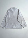 Vintage Kappa Light Grey Quarter Zip Fleece Pullover (XL)