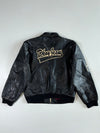 DKNY Jeans “86” Varsity Leather Jacket (XL)