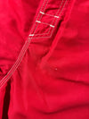 Vintage Quiksilver Red Tribal Floral Board Shorts (W:37) (L:19)
