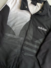 Adidas Black & White Trefoil Big Logo Track Jacket (XL)