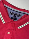 Tommy Hilfiger Tipped Collar Slim Fit Polo – Red (M)