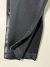 Adidas Black Tapered Track Pants with Zip Ankles (W:26) (L:39)