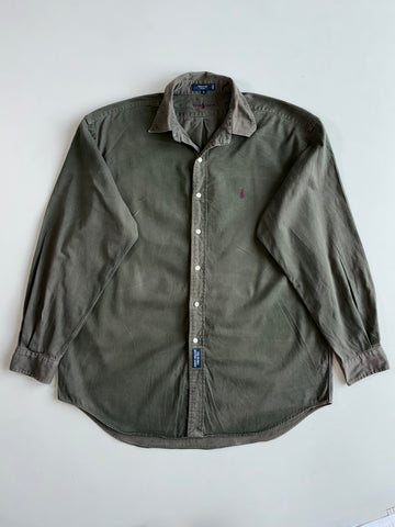 Ralph Lauren Olive Green Button-Down (3XL)