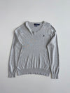 Polo Ralph Lauren Pima Cotton V-Neck Sweater (S/M)