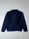 Beverly Hills Polo Club Navy Fleece Full-Zip Jacket (L)