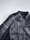 Harley-Davidson Watt Slim Fit Leather Moto Jacket Black | CE Armored | Mesh Lined (XL)