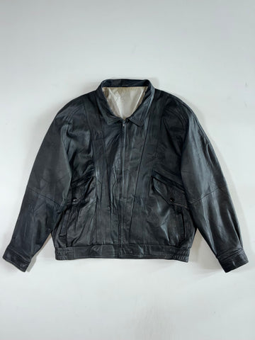 Vintage Premium Original Leather Jacket (XL)