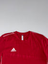 Adidas Maroon Piped Tee(L)