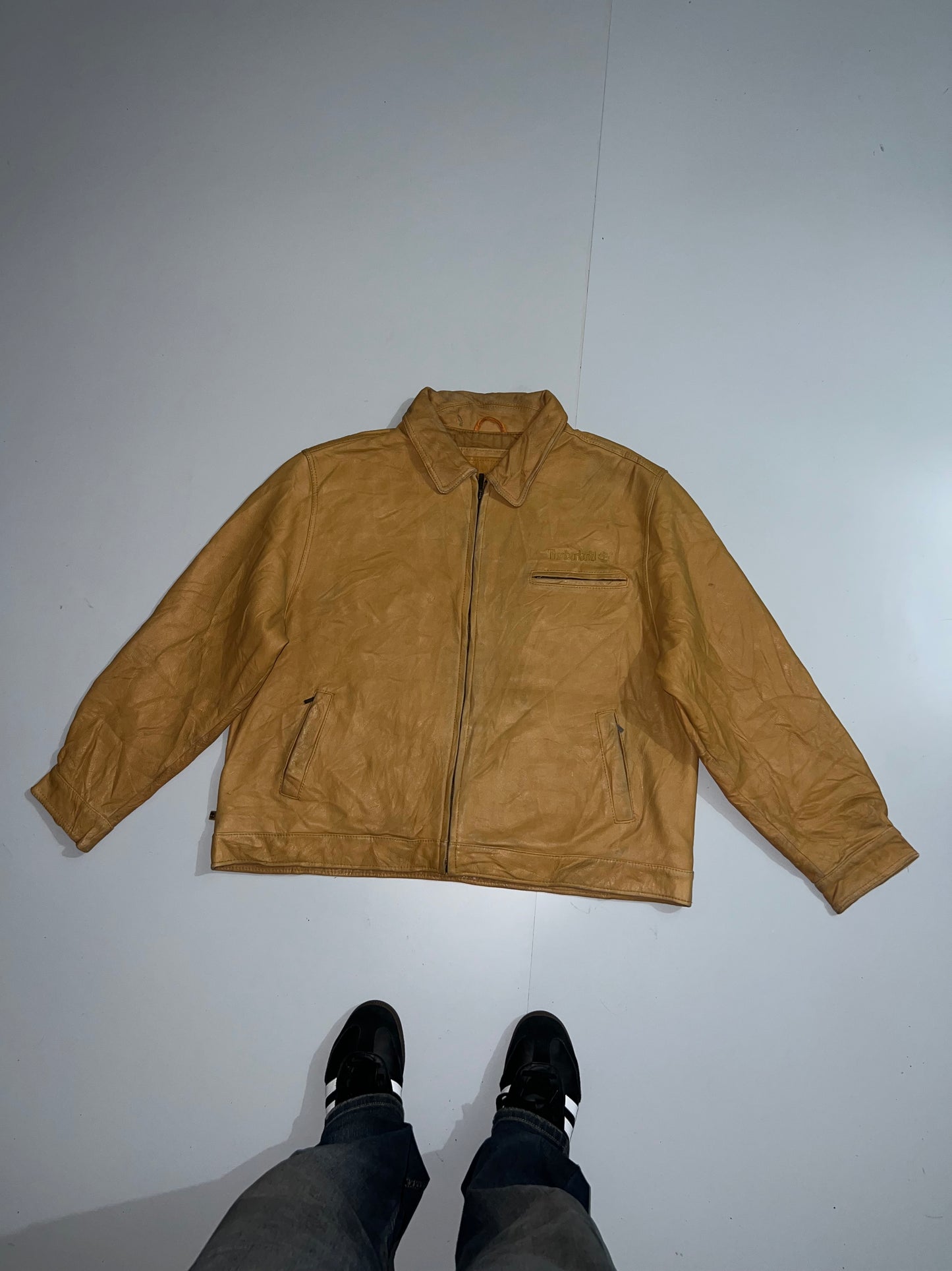 ZTimberland Original Leather Jacket (2XL)