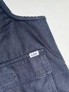 Lee Sherpa-Lined Workwear Vest — Black Fur Inside (2XL)