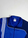 Vintage Adidas Royal Blue & Navy 3-Stripe Track Jacket (XL)